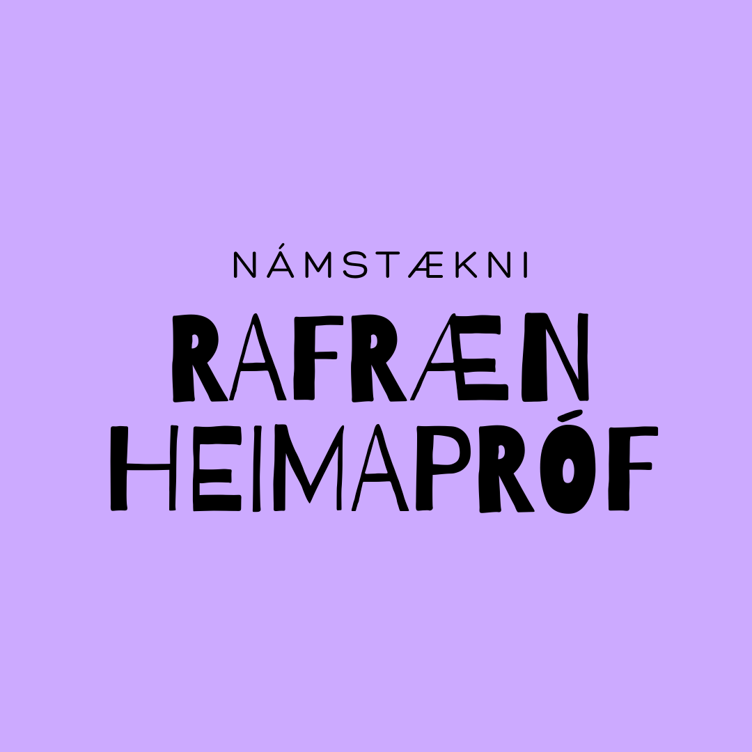Rafræn heimapróf
