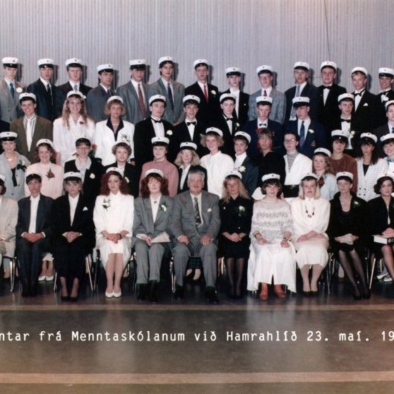 Útskrift 23. maí 1987