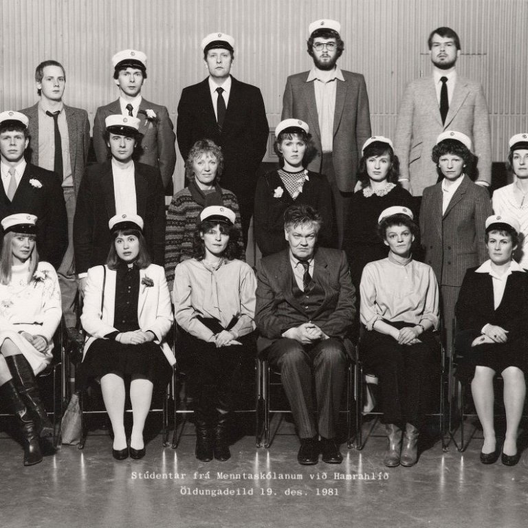 Útskrift 19. des. 1981 - öldungadeild