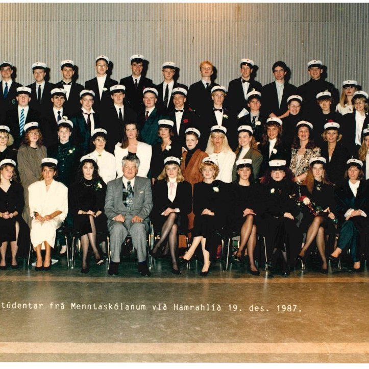 Útskrift 19. des. 1987 - öldungadeild