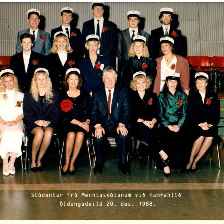 Útskrift 20. des. 1988 - öldungadeild