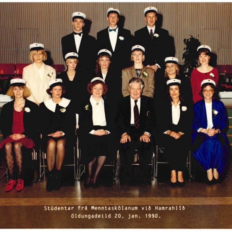 Útskrift 20. jan. 1990 - öldungadeild