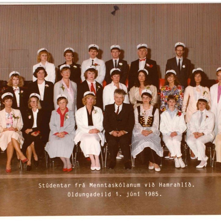 Útskrift 1. jún. 1985 - öldungadeild