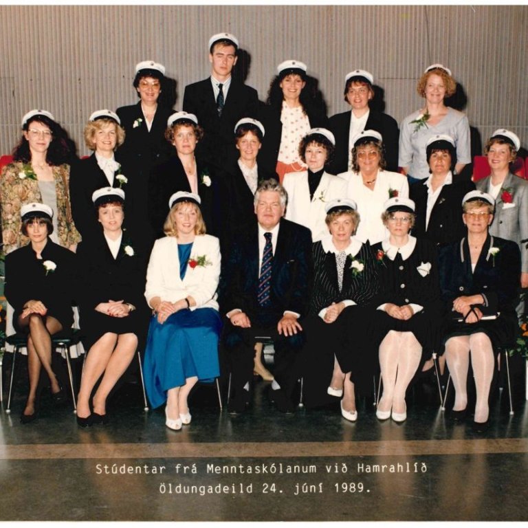 Útskrift 24. jún. 1989 - öldungadeild