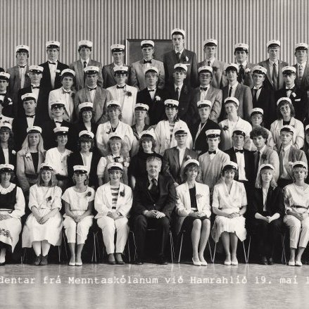 Útskrift 19. maí 1984