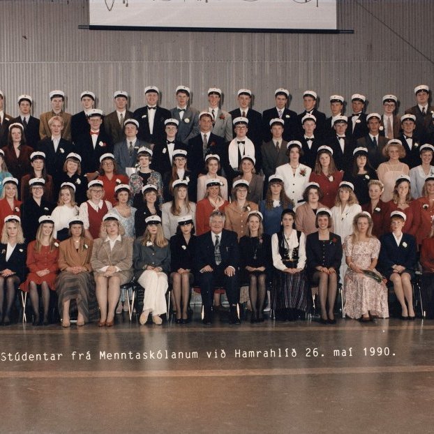 Útskrift 26. maí 1990