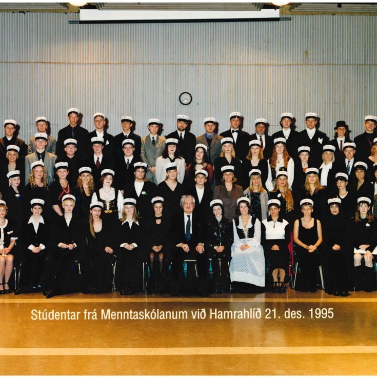 Útskrift 21. des. 1995