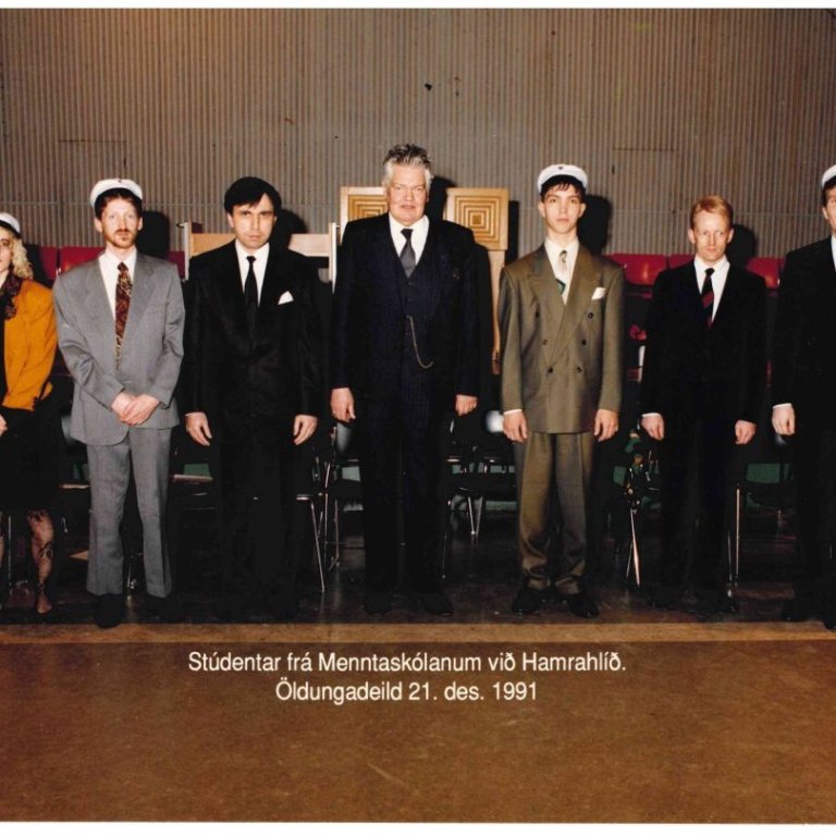 Útskrift 21. des. 1991 - öldungadeild