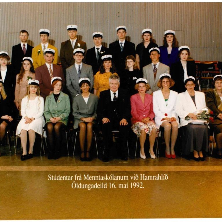 Útskrift 16. maí 1992 - öldungadeild