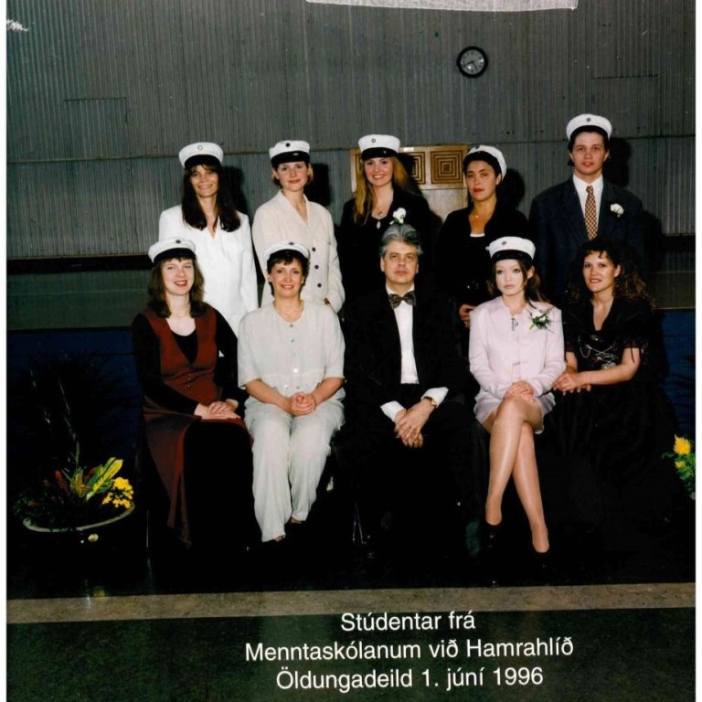 Útskrift 1. jún. 1996 - öldungadeild