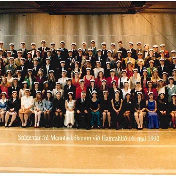 Útskrift 16. maí 1992