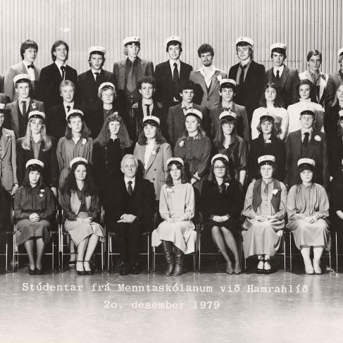 Útskrift 20. des. 1979