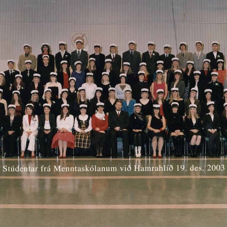 Útskrift 19. des. 2003