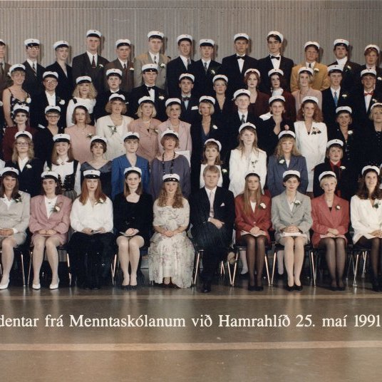 Útskrift 25. maí 1991