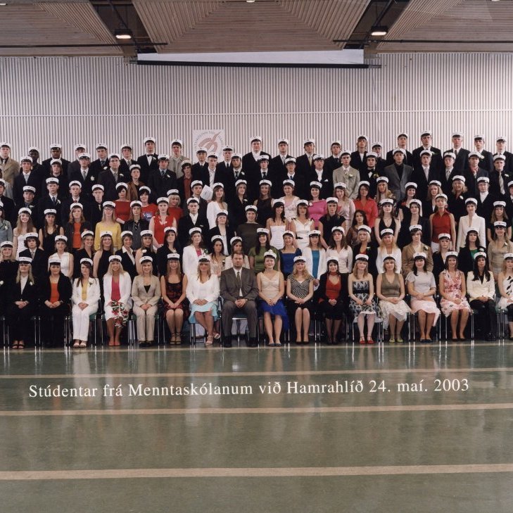 Útskrift 24. maí 2003