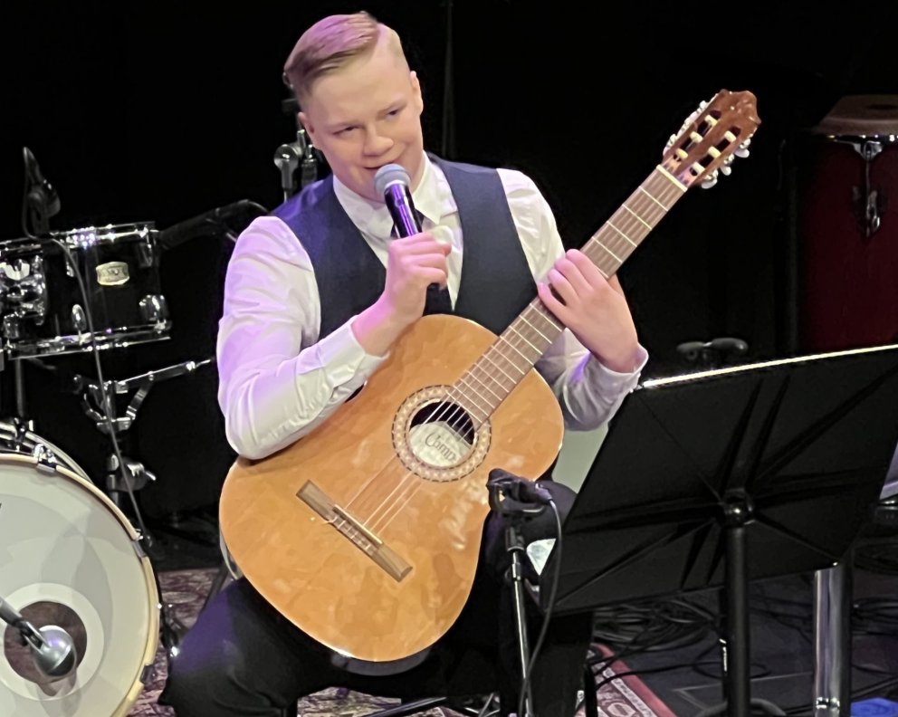 Tónelskir nemendur á útskriftarhátíð MÍT