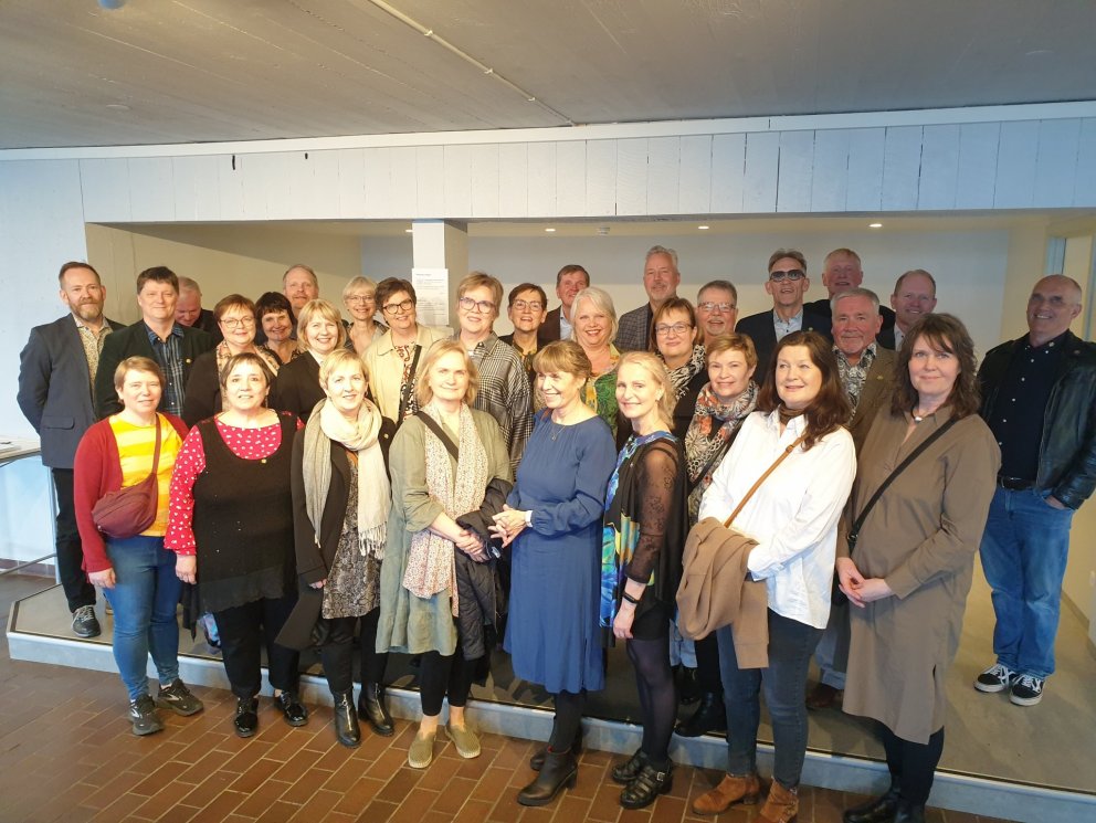 Heimsókn 40 ára stúdenta