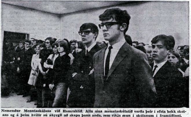 Myndin ásamt frétt birtist í Morgunblaðinu 25. september 1966.
