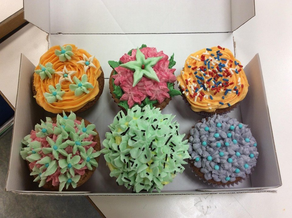 Meistaralega gerðar bollakökur