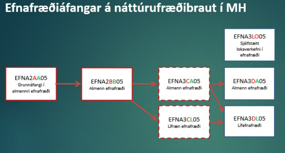 Frábær árangur MH-inga í efnafræði
