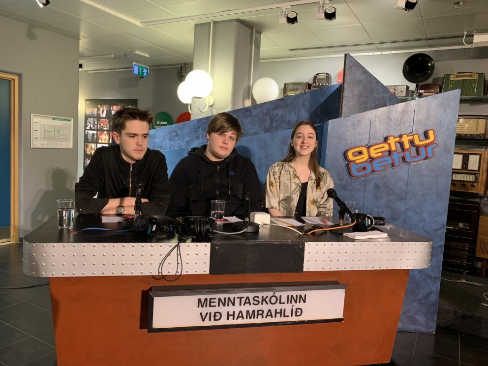 Lið MH áfram í þriðju umferð Gettu betur
