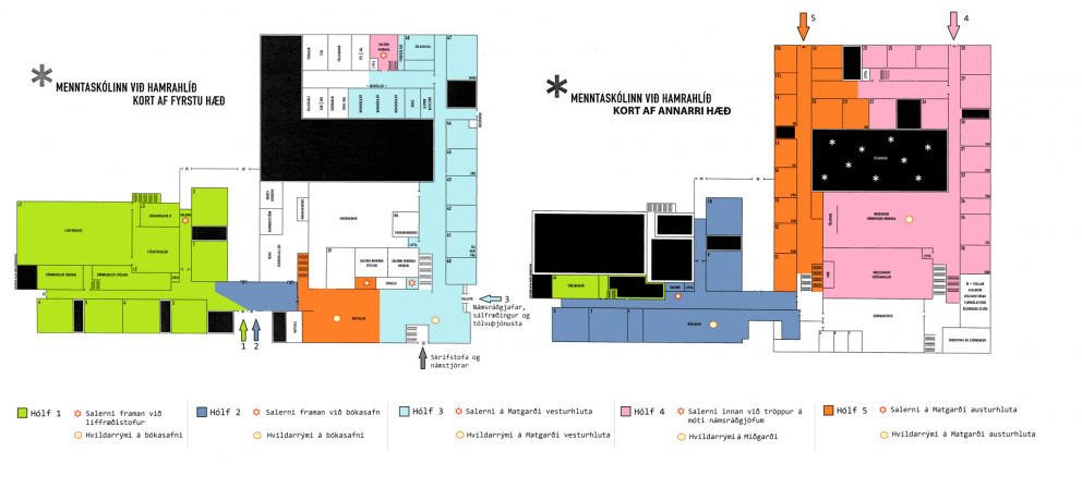 Skólahald í viku 4 og viku 5