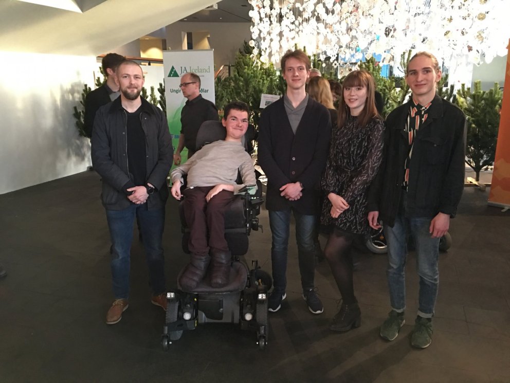 Lið MH keppti í Nýsköpunarhraðli framhaldsskólanema