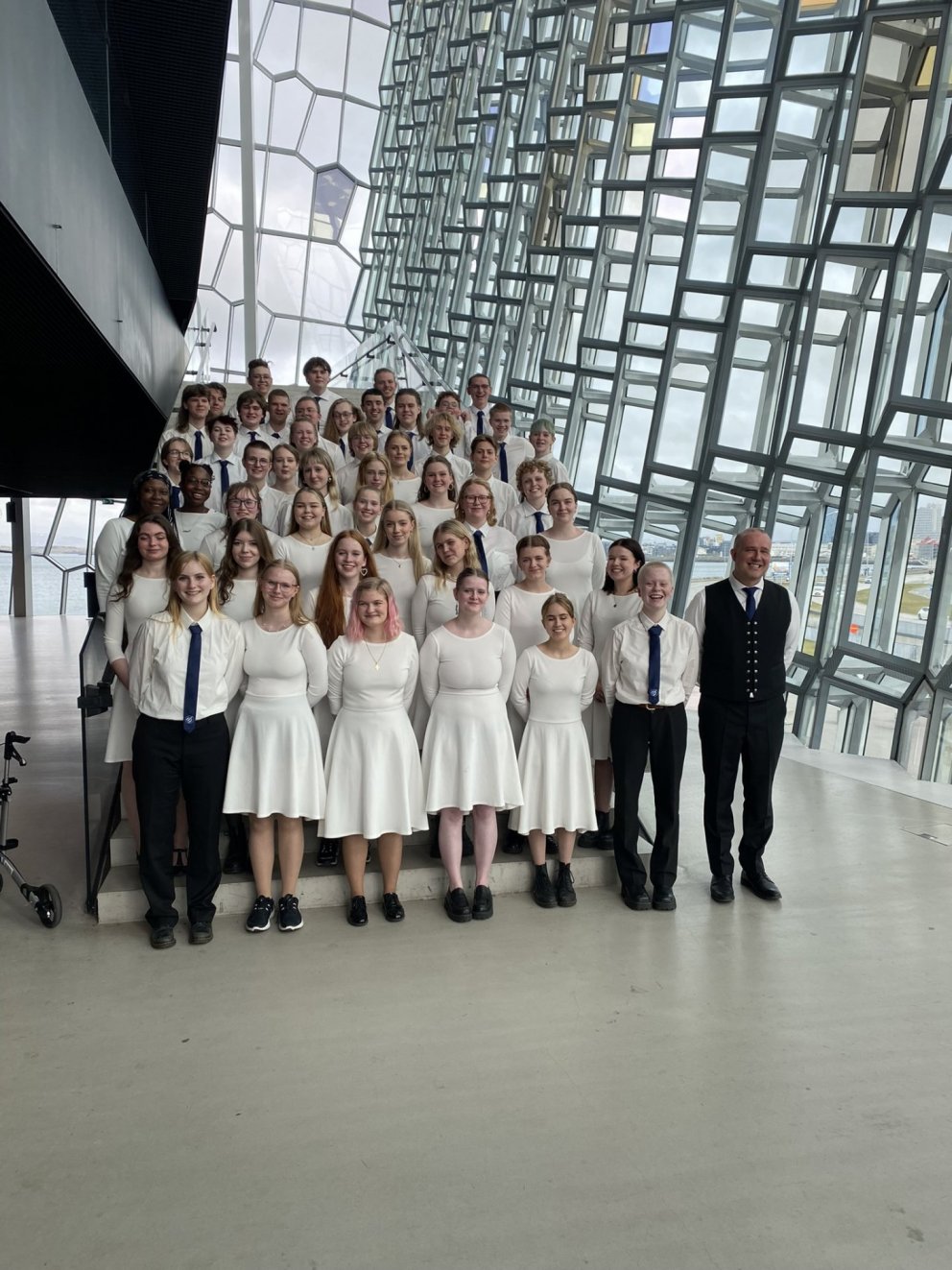 Kór Menntaskólans við Hamrahlíð í Hörpuhorni