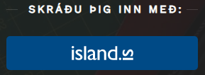 Innskráning í Innu.