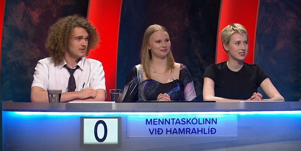 Lið MH í Gettu betur 2022