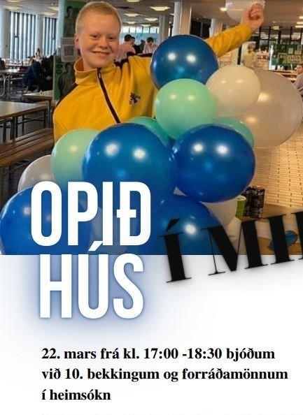 Opið hús 22. mars
