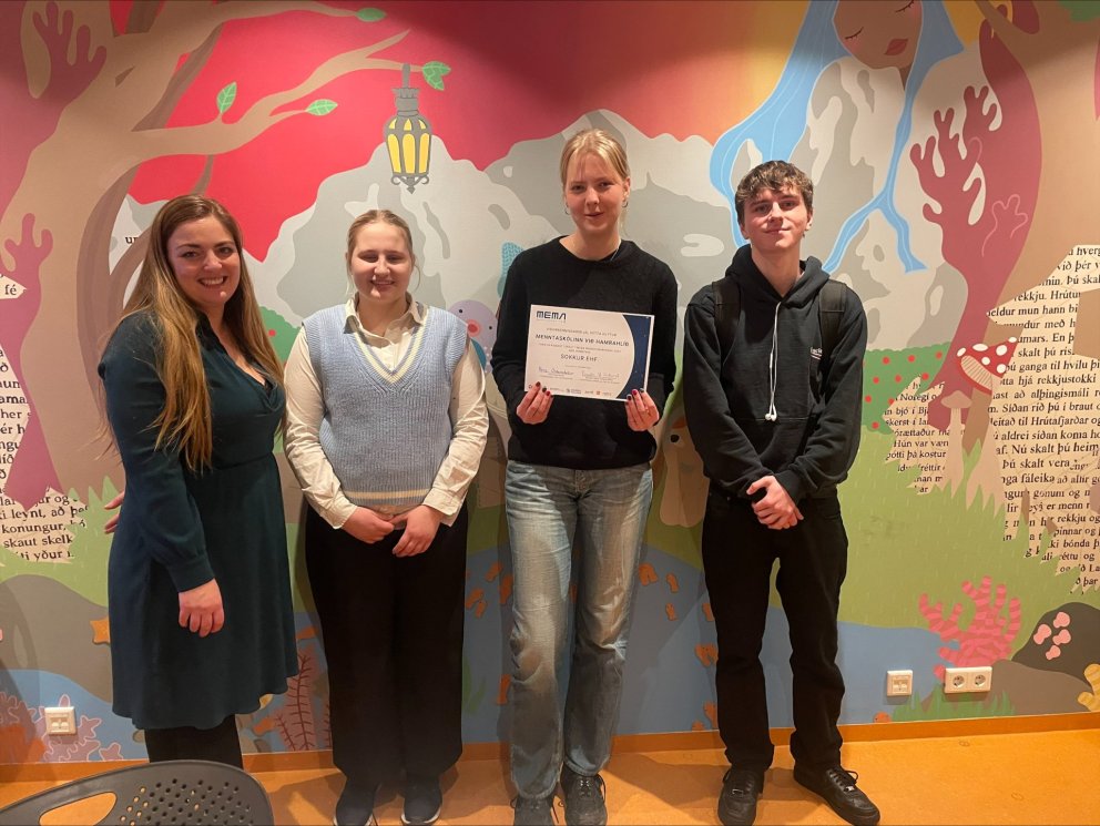 Ásthildur Emelía Þorgilsdóttir, Ingólfur Ísarr Ingólfsson og Úlfrún Kristínudóttir.