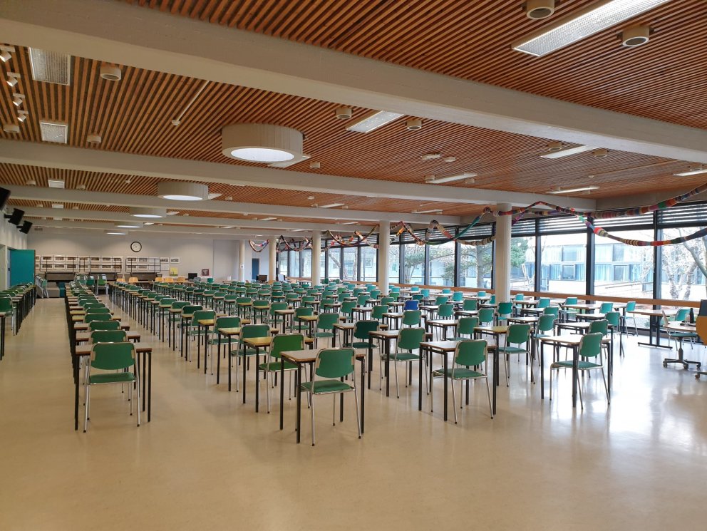 Fyrsti prófdagurinn er í dag