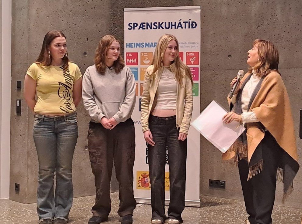 MH og MÍT unnu til verðlauna á Spænskuhátíð