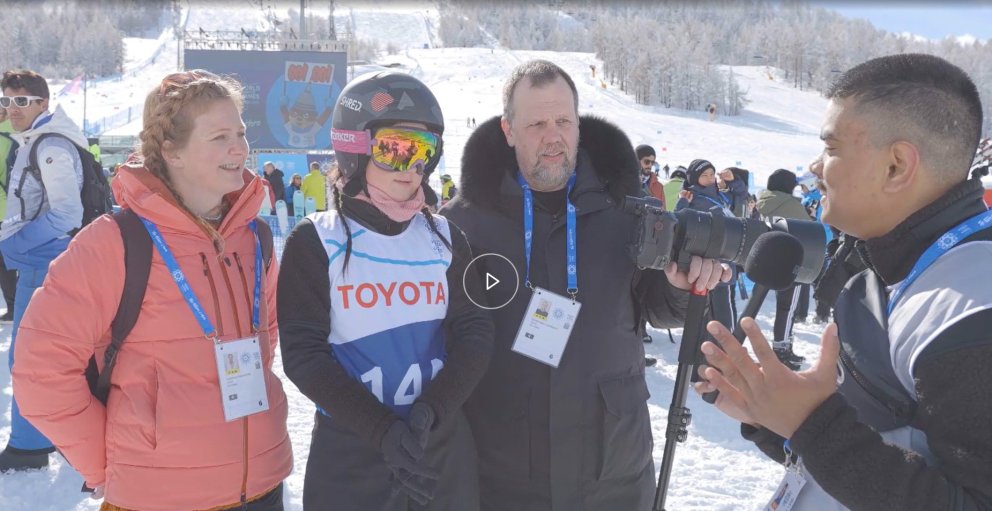 Victoría Ósk vann silfur á Special Olympics