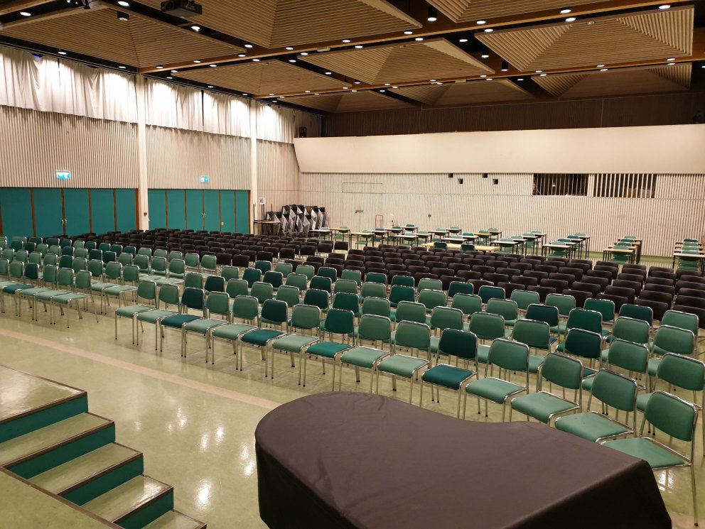 Salurinn er tilbúinn fyrir verkefni dagsins