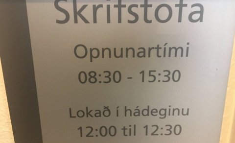 Þjónusta skrifstofu MH á tímum samkomubanns / Office Information