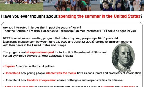 Benjamin Franklin Transatlantic Fellowship