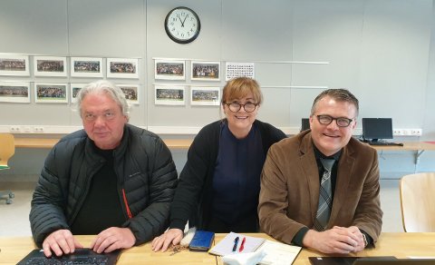 Þorsteinn, Rúna og Stefán glöð með daginn