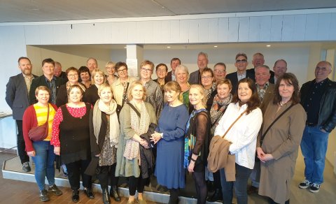 Heimsókn 40 ára stúdenta