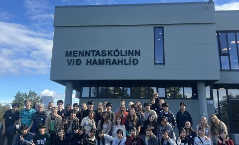 Japanskir nemendur heimsóttu MH
