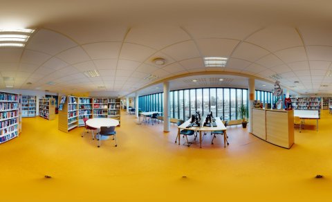 Bókasafn MH er góður staður til að læra á