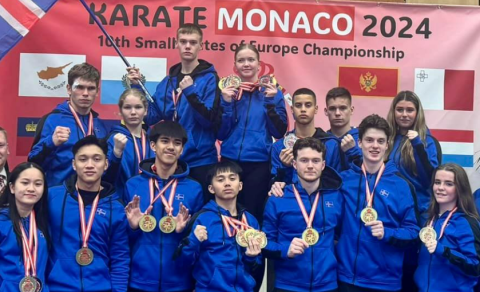 Afrek MH-inga í karate