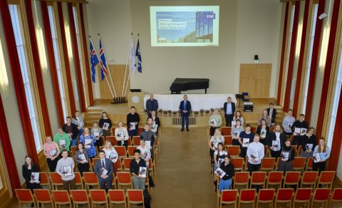 Mynd tekin af Kristni Ingvarssyni af heimasíðu HÍ