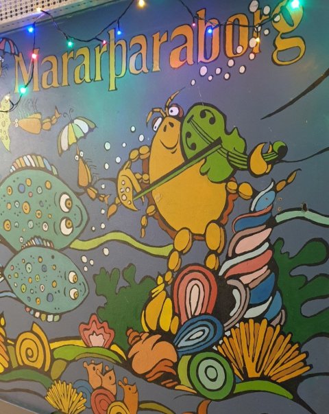 Maraþaraborg er komin í jólaskap