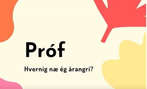 Betri árangur í prófum