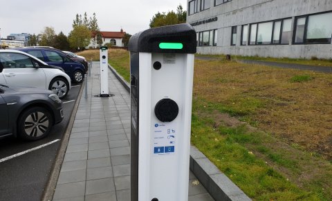 Rafhleðslustöðvar - til að hlaða rafbíla