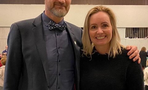 Steinn Jóhannsson rektor MH og Guðrún Inga Sívertsen skólastjóri Verzlunarskóla Íslands.