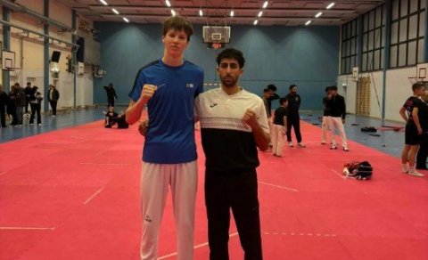 Guðmundur Flóki Sigurjónsson - Taekwondomaður ársins 2025. - Mynd frá KR.