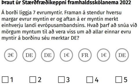 Stærðfræðikeppni framhaldsskólanema